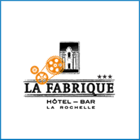 Logo de l'Hotêl La Fabrique